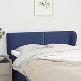  Uzglavlje s ušima plavo 147x23x78/88 cm od tkanine | shoptok.hr