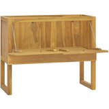 Maison Chic Kopalniška omarica - Kopalniški kabinet 90x40x75,5 cm trdna tikovina, (21794648) Cene