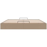 vidaXL Otomanski posteljni okvir brez vzmetnice kapučino 200x200 cm, (21608887) | Shoptok.si