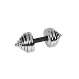 Rebel Active RBA-2326-30 – Set nastavljivih kromiranih uteži 30 kg s povezovalno palico in transportnim kovčkom | Shoptok.si