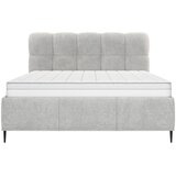 Boxxx OBLAZINJENA POSTELJA 140 cm x 200 cm , tekstil srebrne barve | Shoptok.si