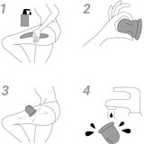 Notino Spa Collection Body massage & Toning tool pripomoček za masažo za telo Grey | Shoptok.si