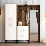  Cipelarnik sa čivilukom Berlin ABC Walnut White Cene