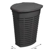 Primanova korpa za veš Palm siva PVC M-E44-07-07 | ePonuda.com