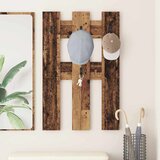  Vješalica za kapute na zidu Zidne Staro drvo 65 x 3 x 100 cm | shoptok.hr