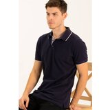 Dewberry T8579 MEN'S T-SHIRT-LIGHT NAVY BLUE | Shoptok.si