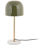 Leitmotiv Kaki zelena namizna svetilka s kovinskim senčilom (višina 50 cm) Manta – Cene