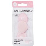 Real Techniques Mini Miracle Powder Puff Set kozmetički aplikator 3 kom | shoptok.hr