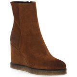 Priv Lab Nizki škornji 631 VELOUR BRUCIATO Kostanjeva | Shoptok.si