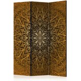 Artgeist PARAVAN 135/172/3 cm rjava, zlate barve | Shoptok.si
