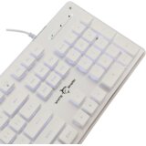 WHITESHARK Tachi GK-003241 gaming tipkovnica, US, bijela | shoptok.hr