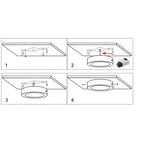  LED plafonsko svetlo LED/18W/230V 4200K prečnik 21 cm belo | Eponuda.com