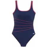 Lascana Jednodijelni kupaći kostim mornarsko plava / roza