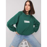 RELEVANCE Sweatshirt-RV-BL-7270.20-dark green Cene