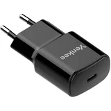 Punjač za telefone USB YAC 2033BK 20W, Crni