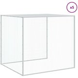  Kavez za kokoši s krovom antracit 603x98x90 cm pocinčani čelik | shoptok.hr