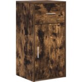 vidaXL Kutni Stol Dimljeni Hrast 102x88x75 cm Konstruirano drvo | shoptok.hr
