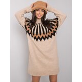 RUE PARIS Dress-LC-SK-0098.37X-Beige | ePonuda.com