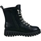 TT. BAGATT Gležnarji z vezalkami črna | Shoptok.si