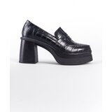 Capone Outfitters 1003 Round Toe Mid Heel Women's Loafer | ePonuda.com