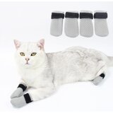 INF Paket 4 mehkih nogavic proti praskam za hišne ljubljenčke Gray S, (21299168) | Shoptok.si