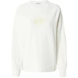 Esprit Sweater majica bež / bijela