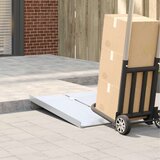  Ramp za invalidska kolica Srebrno 92 x 73 5 x 5 cm Aluminij | shoptok.hr
