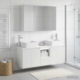  Set ormarića za kupaonicu 4 kom. Bijela Konstruirano drvo | shoptok.hr