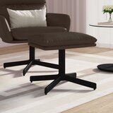 vidaXL stolček za noge rjav 60x60x39 cm umetno usnje Cene