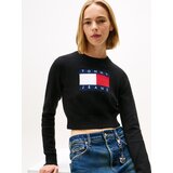 Tommy Jeans Pulover mornarska / rdeča / črna / bela | Shoptok.si