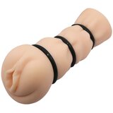  Veštačka vagina masturbator sa prstenovima Cene