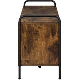  TV ormar 140 x 39,5 x 50 cm Dimljeni hrast Konstruirano drvo | shoptok.hr