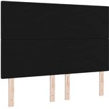  Uzglavlje podesivo po visini s uzglavljem Crna 160 cm tkanina | shoptok.hr
