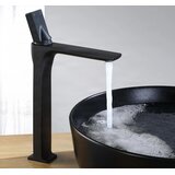 EYN Kopalniška armatura za umivalnik, črna ali krom, visoka ali nizka | Pipa VU1610 — Krom — 33 cm - za prostostoječi umivalnik | Shoptok.si