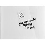 magnetoplan Elegantna steklena tabla, magnetna, ŠxV 800 x 600 mm, intenzivno rdeče barve | Shoptok.si