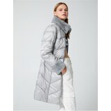 Koton Long Puffer Coat Belted Faux Für Detailed With Pocket | shoptok.hr