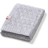 BabyOno Bambus dekica pletena, siva | shoptok.hr