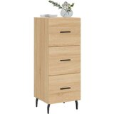 vidaXL Komoda sonoma hrast 34,5x34x90 cm inženirski les | Shoptok.si