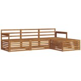  Set vanjskih sofa Prirodna 249,5 x 162,5 x 73 cm | shoptok.hr