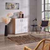 Mömax komoda ina 01, barva hrasta, bela | Shoptok.si