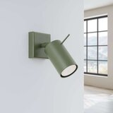  Sollux SL.1500 - Zidno spot svetlo RING 1xGU10/10W/230V zeleno | Eponuda.com