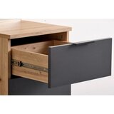 home24 PREDSOBA barve grafita, hrast artisan | Shoptok.si