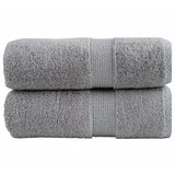 Premium ručnici za pranje SOLUND 2 kom. sive 30x30 cm 600 g/m² | Shoptok.si
