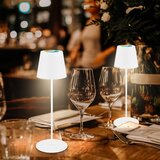 BRILONER 7510016 - LED RGBW prigušiva stona lampa CALIDA 2,5W/5V IP44 1200 mAh bela | Eponuda.com