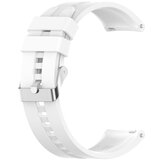  Silikonski remen za pametni sat "classic" bijeli 22mm Cijene
