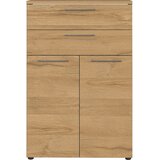 Germania Antracit natural visoka komoda u dekoru hrasta 80x120 cm Agenda - Cijene