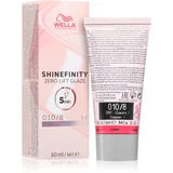 Wella Professionals Shinefinity Zero Lift Glaze demi-permanentna barva za lase odtenek 010/8 Lightest Blonde Pearl 60 ml