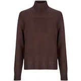 SOLID TNK EASY SWEATER Smeđa