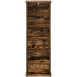 Cd ormar Dimljeni hrast 60 x 17 x 92 cm Konstruirano drvo | shoptok.hr
