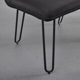 Bessagi Home Klop Ivie, Črna, Videz Usnja | Shoptok.si